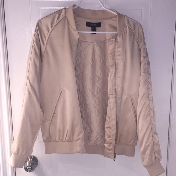 Forever 21 baby pink bomber jacket - Picture 1 of 4